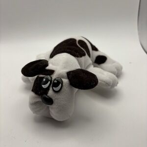 RARE Vintage Tonka Pound Puppy White with Brown Spots 8 inch‎